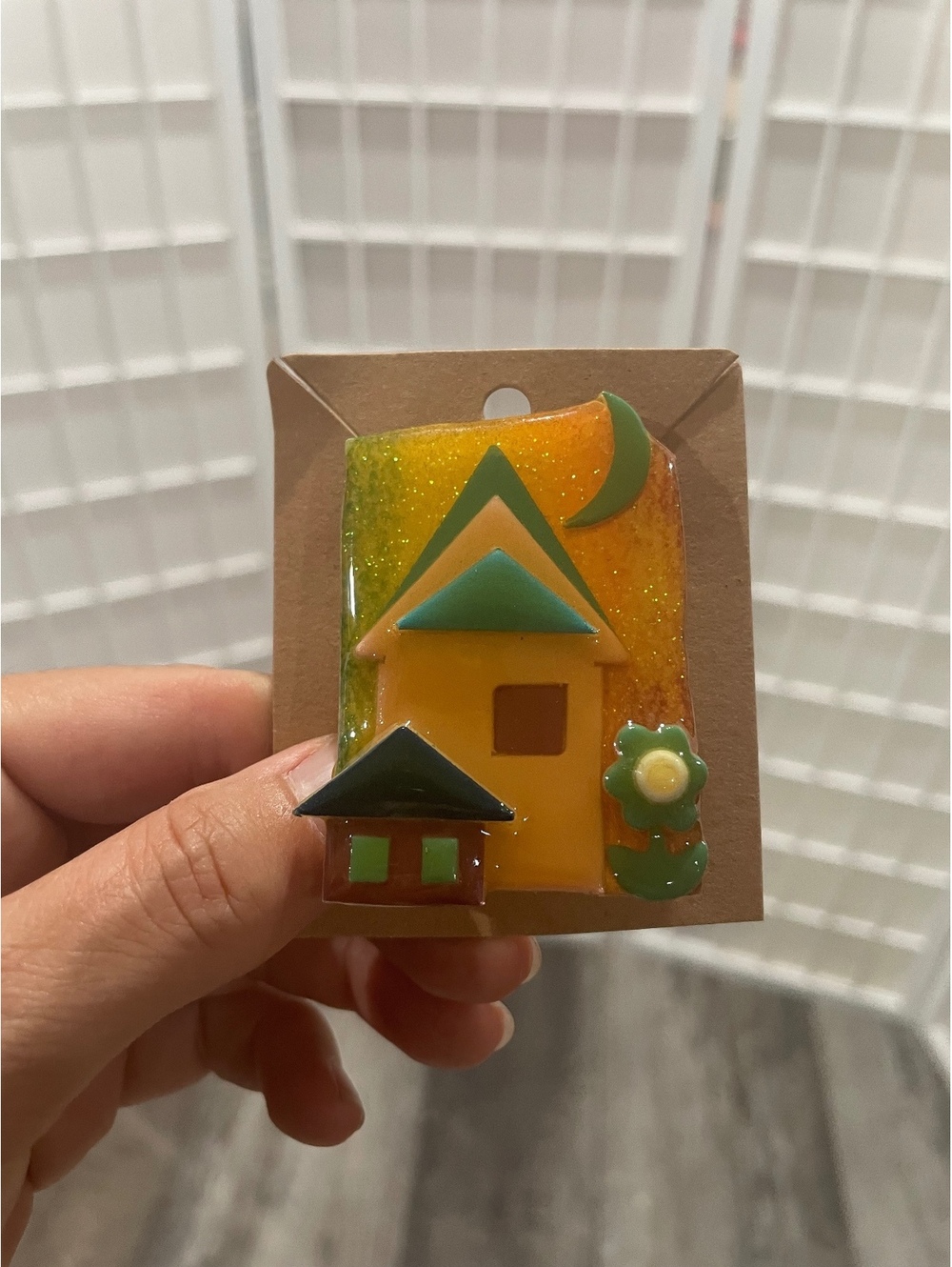 Vintage House Pin by Lucinda